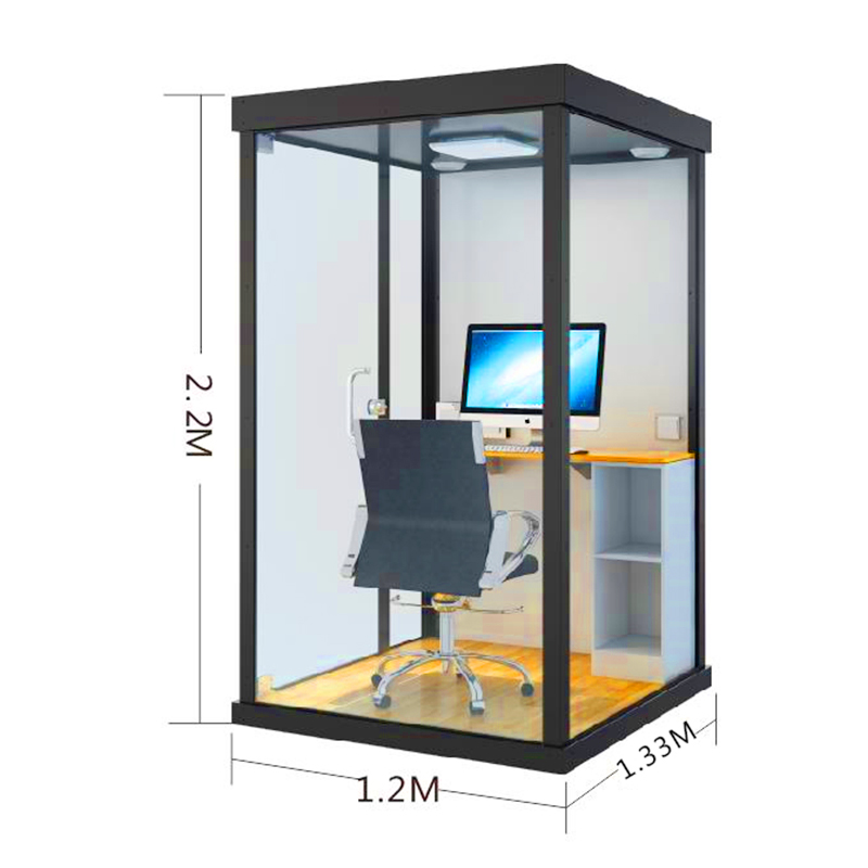 Office pod Singal Room with 3 Glass Walls for sale