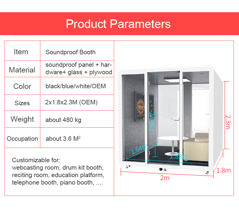 Best Acoustic office privacy pod for sale