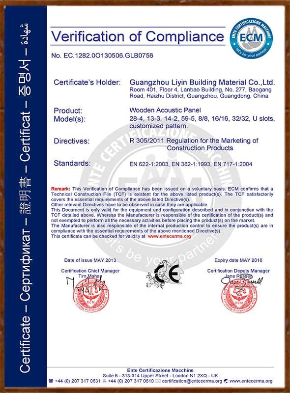 CE Certificate