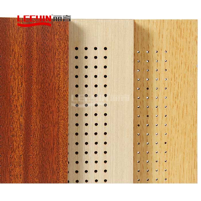 MDF Perforated Wood Acoustic Panel 