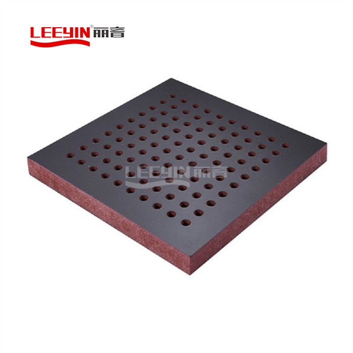 16-6-6 Wooden Veneer Perforated Acoustic Panel