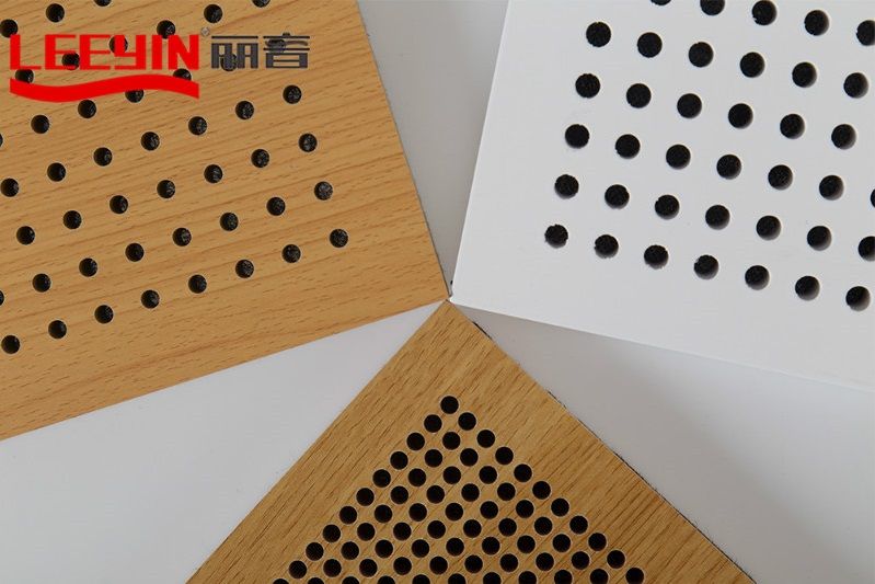 Installation process of Perforated Wooden Acoustic Panel