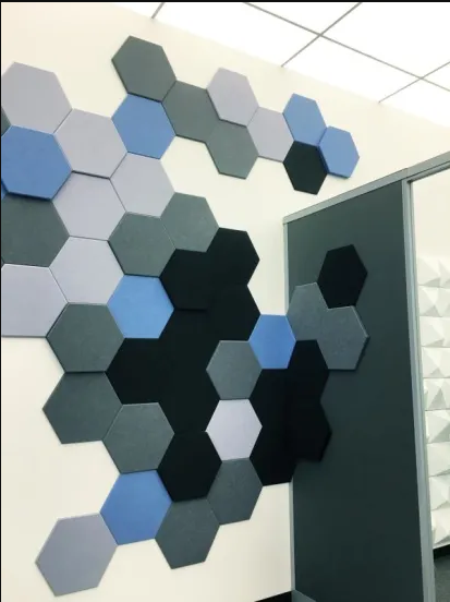 3d acoustic wall panels polyester fiber acoustic panel