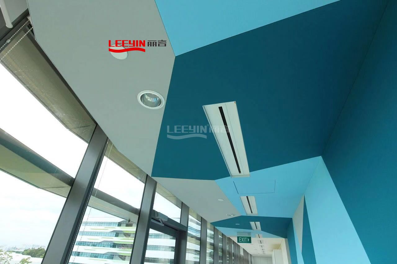 Decorative acoustic ceiling panels pet felt panels