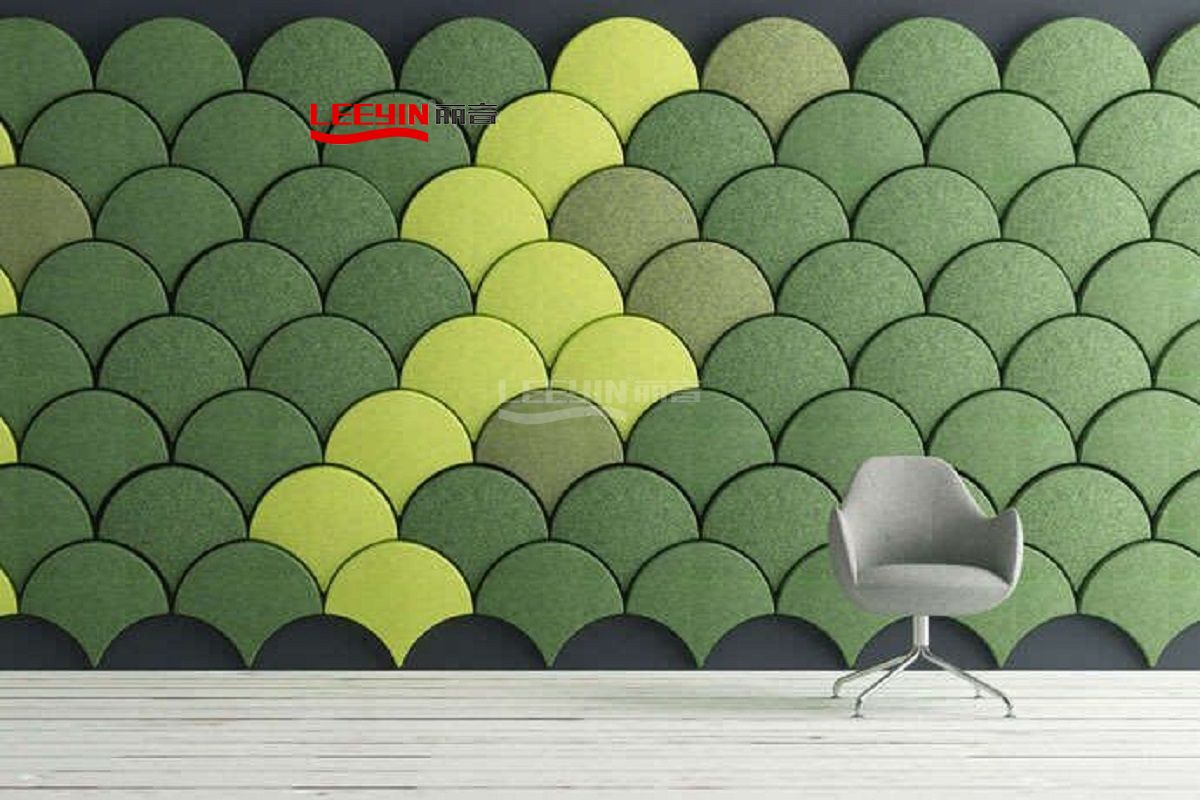Sound absorbing wall decor 3d acoustic wall panels