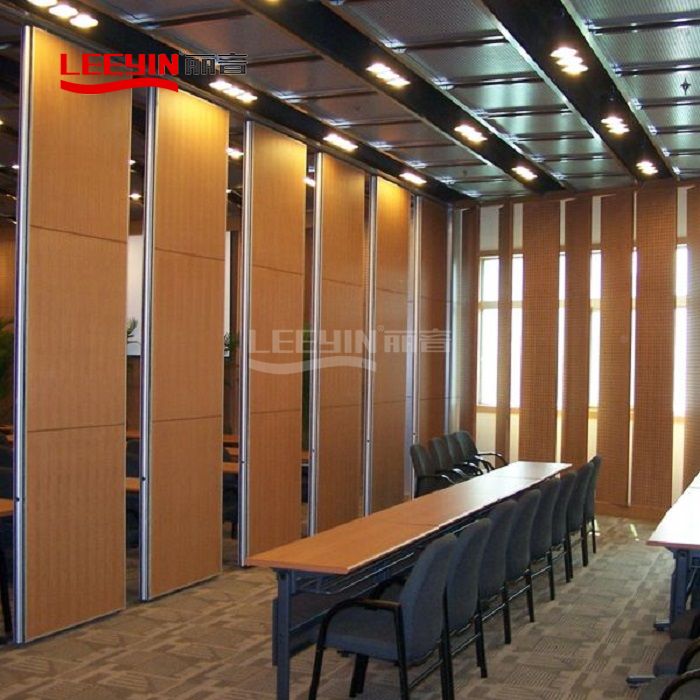 Office acoustic sliding folding partition