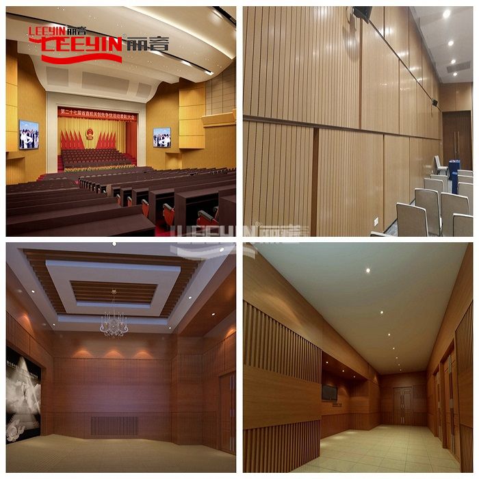 Sound Dampening Drop Ceiling Tiles Soundproof Wood Panels