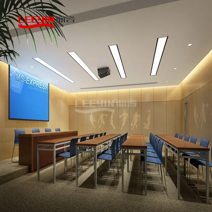 Acoustic Wood Wall Perforated Wood Ceiling Panels