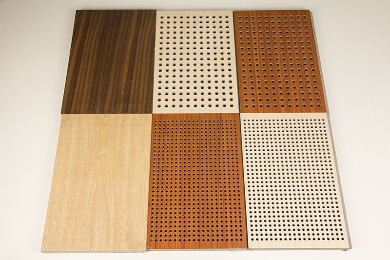 MGO perforated panel acoustic material acoustic products