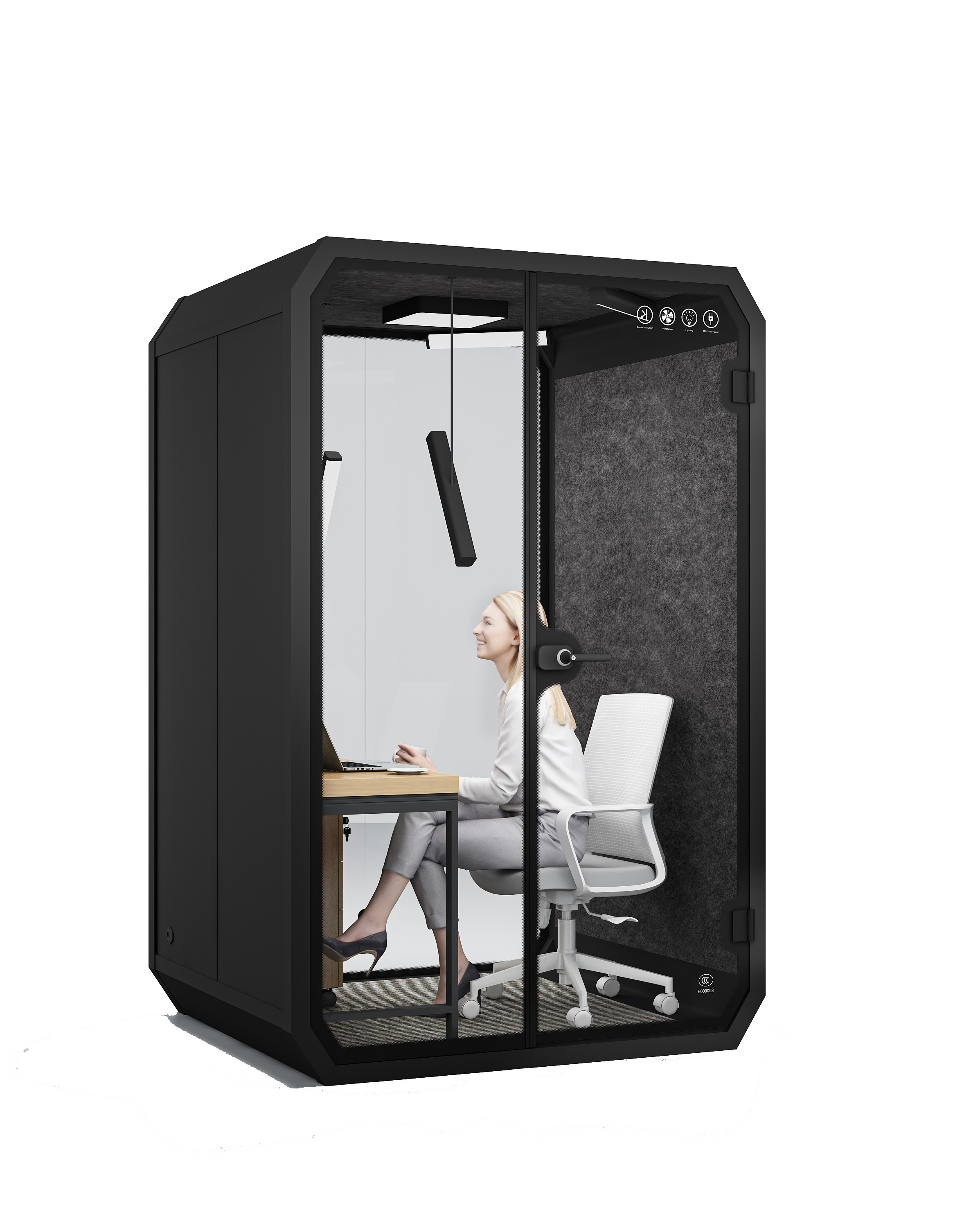 Private Soundproof Pod Booth For Office