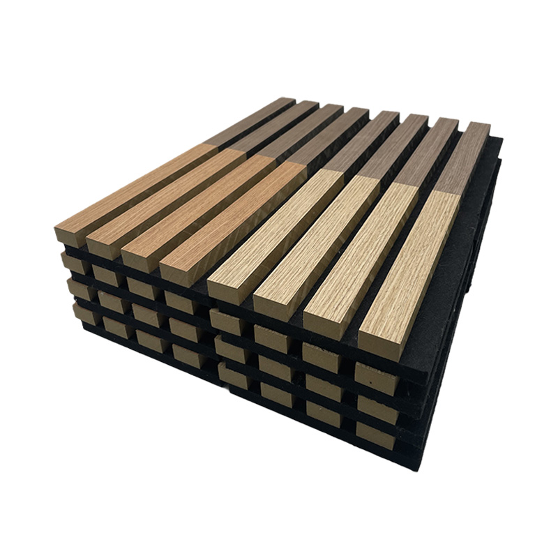 Wholesaler Akupanels wood slat acoustic wall panels
