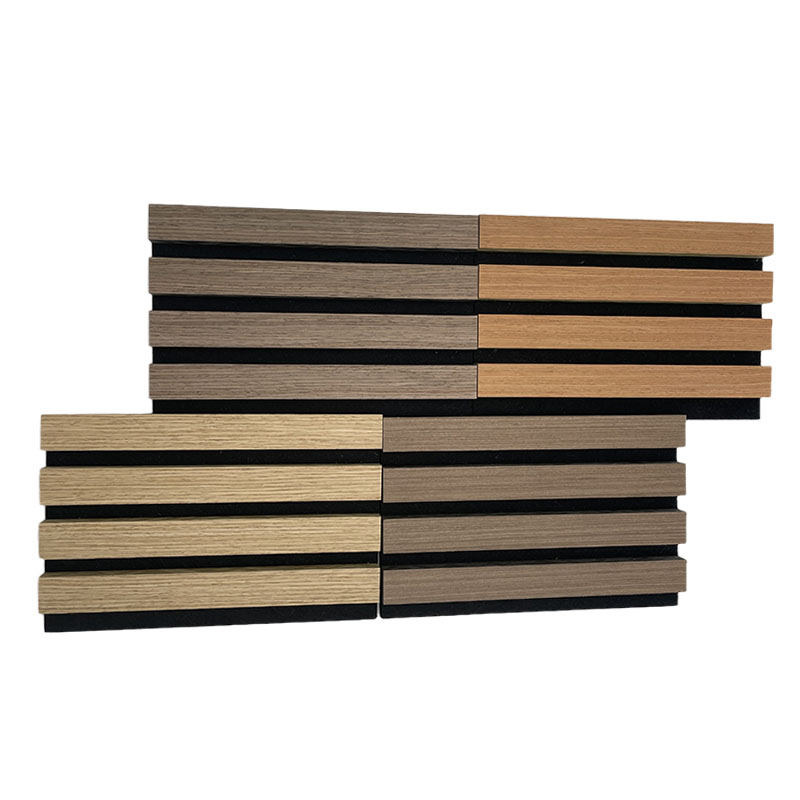 Wholesaler Akupanel modern wood slat accent wall