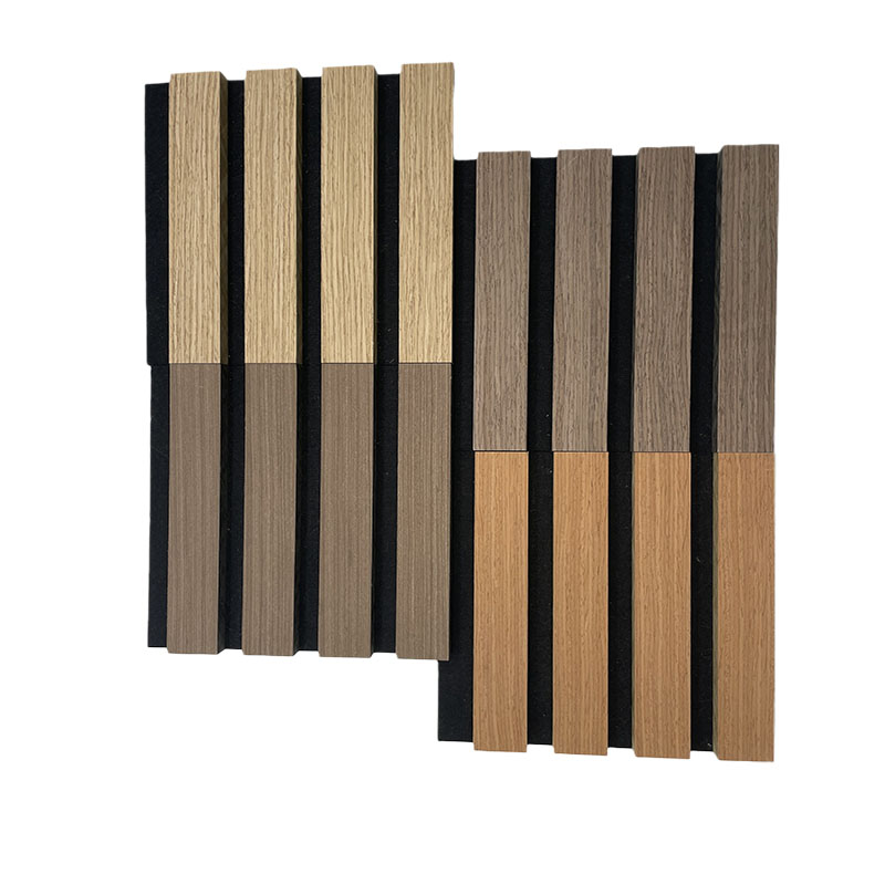 Wholesaler Fibro aku panel acoustic slat wood wall panels