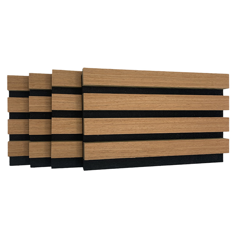 Akupanel modern wood slat accent wall