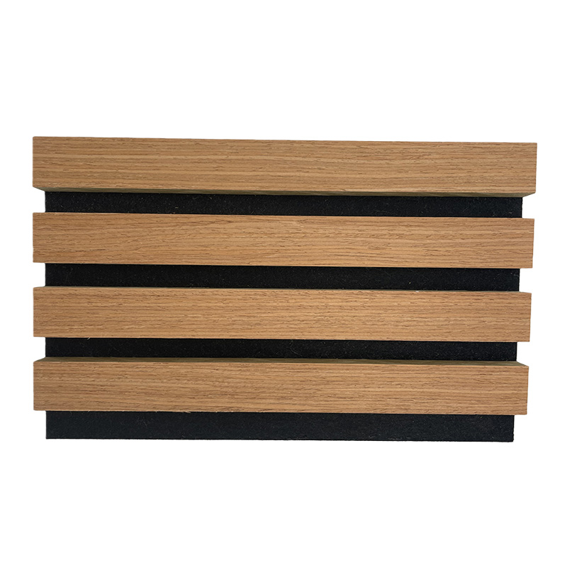Easy to install Akupanel horizontal wood slat wall