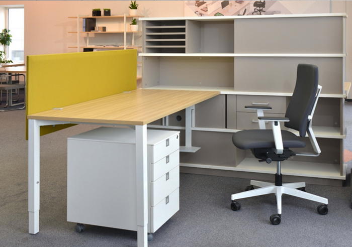 Polyester Acoustic Office Desk Divider