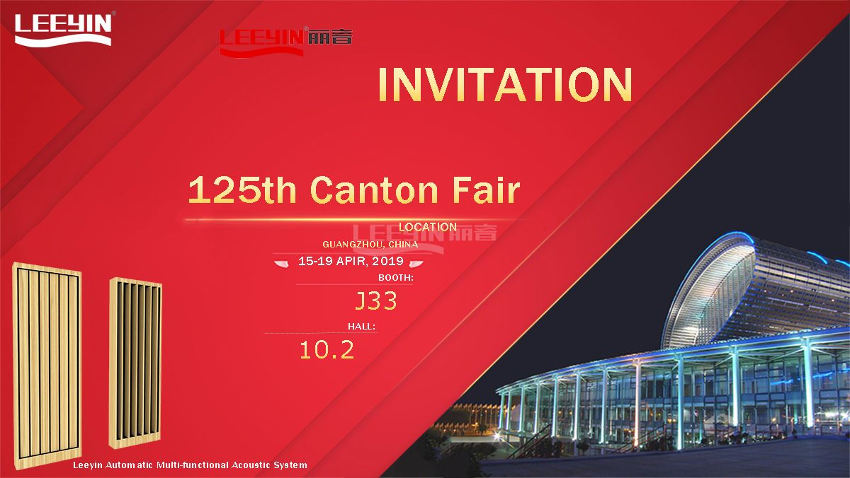 Leeyin Acoustic Paticipated In Canton Fair 2019