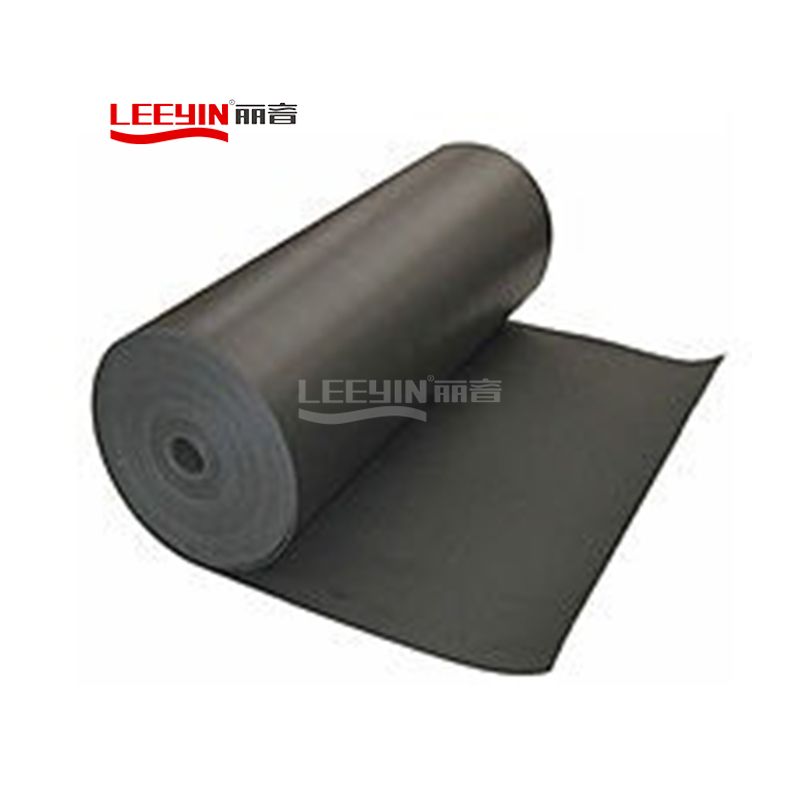 Acoustic Resilient Mat Underlay Vinyl Sound barrier sheet Mass Loaded vinyl