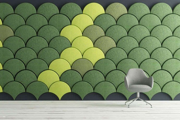 Homemade sound absorbing panels decor acoustic panels