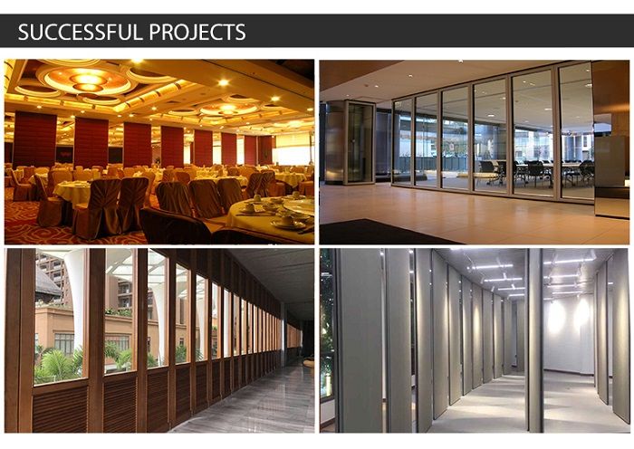 Aluminium Frame Glass Partition for Offices