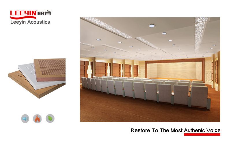 32-32-8 Perforated MDF Acoustical Sound Board