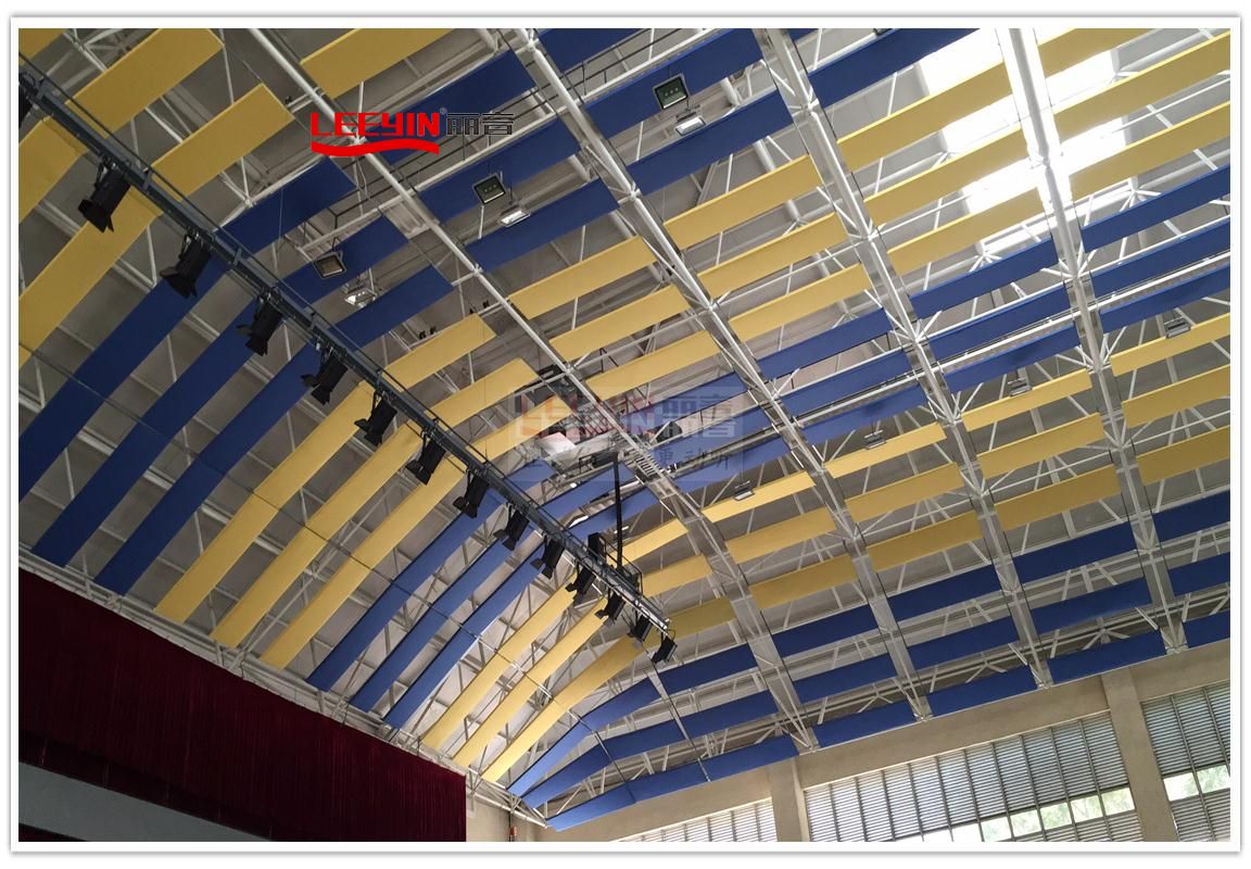 Gymnasium Acoustic Ceiling Baffles